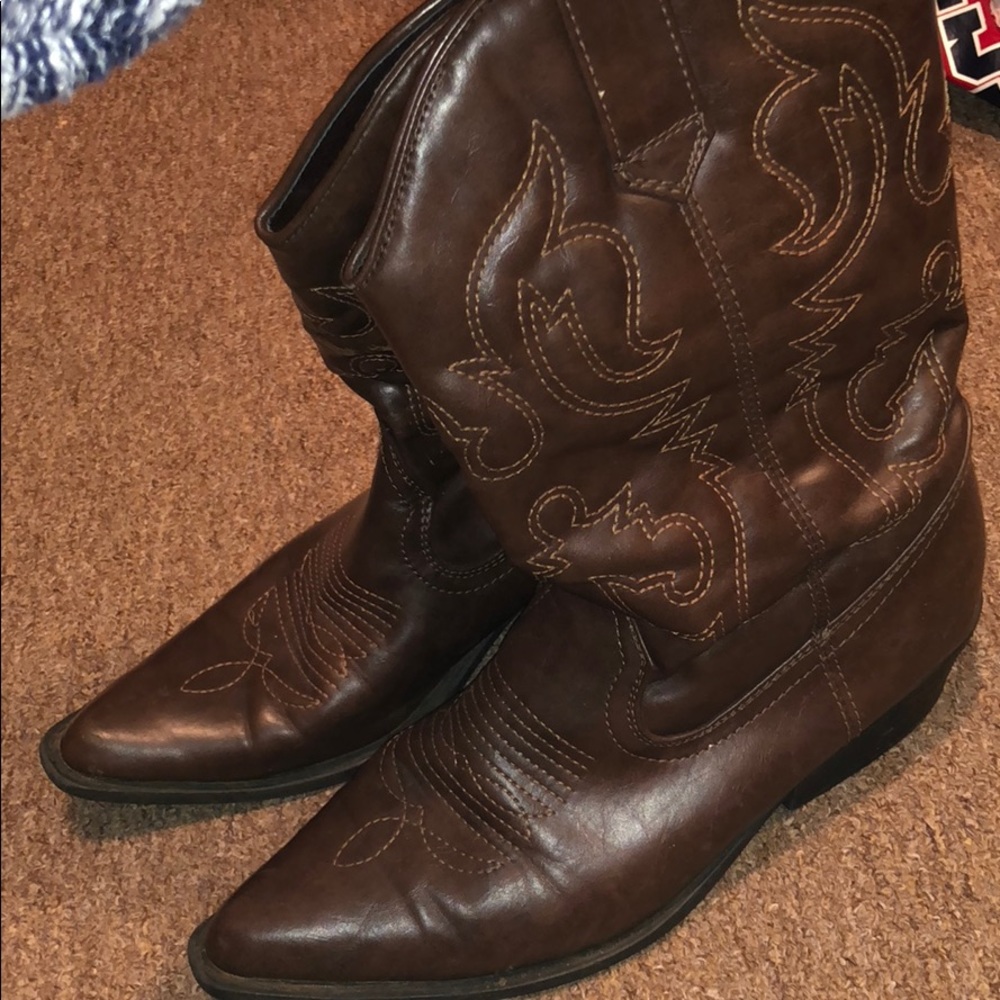 Cowgirl boots!